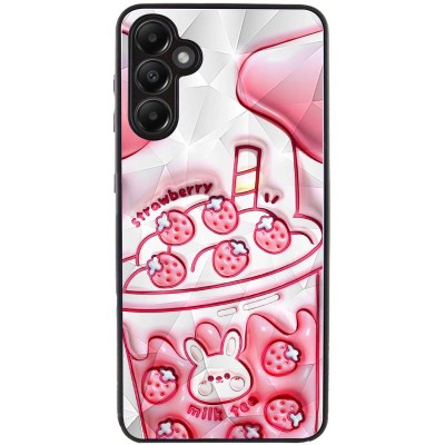 TPU+PC чохол Prisma Fluffie для Samsung Galaxy A35 Strawberry TPU+PC чохол Prisma Fluffie для Samsung Galaxy A35 Strawberry