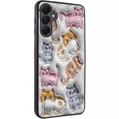 TPU+PC чохол Prisma Fluffie для Samsung Galaxy A56 5G Kittens