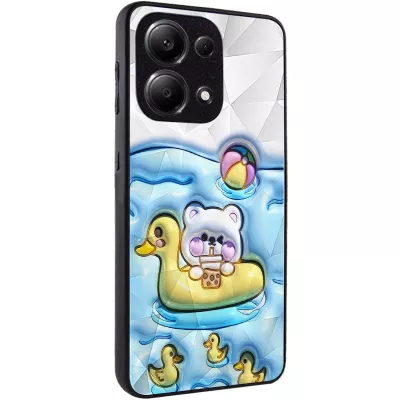 TPU+PC чохол Prisma Fluffie для Xiaomi Poco X6 / Note 13 Pro 5G Ducklings