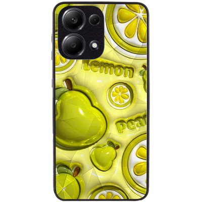 TPU+PC чохол Prisma Fluffie для Xiaomi Poco X6 / Note 13 Pro 5G Lemon