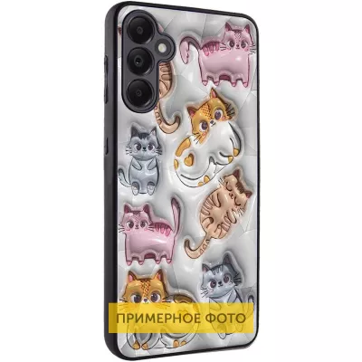 TPU+PC чохол Prisma Fluffie для Xiaomi Redmi 13 4G / Poco M6 4G Kittens
