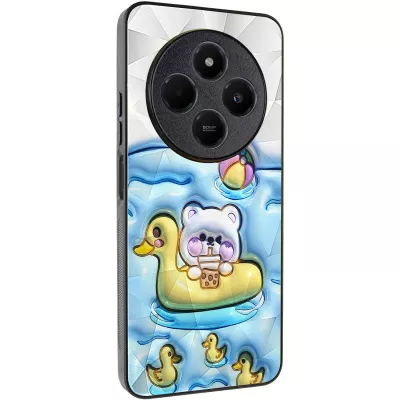 TPU+PC чохол Prisma Fluffie для Xiaomi Redmi 14C / Poco C75 Ducklings