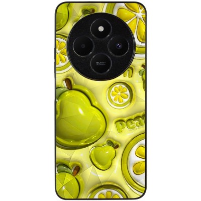 TPU+PC чохол Prisma Fluffie для Xiaomi Redmi 14C / Poco C75 Lemon