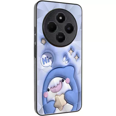 TPU+PC чохол Prisma Fluffie для Xiaomi Redmi 14C / Poco C75 Shark