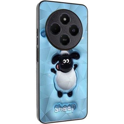 TPU+PC чохол Prisma Fluffie для Xiaomi Redmi 14C / Poco C75 Sheep