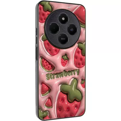 TPU+PC чохол Prisma Fluffie для Xiaomi Redmi 14C / Poco C75 Watermelon