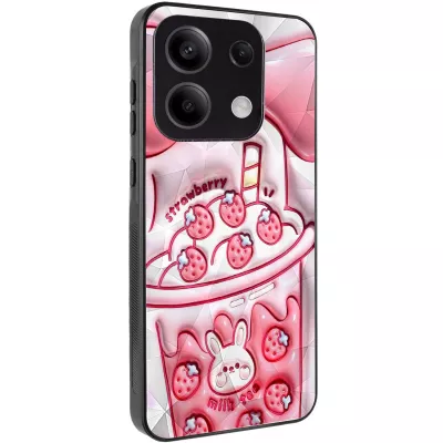 TPU+PC чохол Prisma Fluffie для Xiaomi Redmi Note 13 5G Strawberry