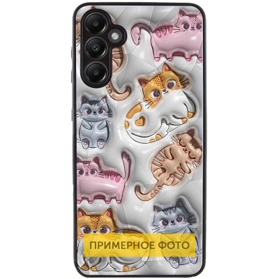 TPU+PC чохол Prisma Fluffie для Xiaomi Redmi Note 13 Pro 4G / Poco M6 Pro 4G Kittens