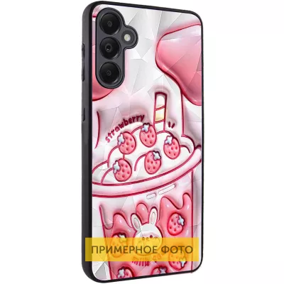 TPU+PC чохол Prisma Fluffie для Xiaomi Redmi Note 13 Pro 4G / Poco M6 Pro 4G Strawberry