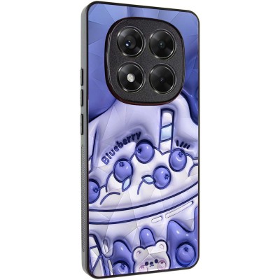 TPU+PC чохол Prisma Fluffie для Xiaomi Redmi Note 14 Pro 4G Blueberry TPU+PC чохол Prisma Fluffie для Xiaomi Redmi Note 14 Pro 4G Blueberry