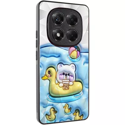 TPU+PC чохол Prisma Fluffie для Xiaomi Redmi Note 14 Pro 4G Ducklings