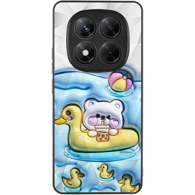 TPU+PC чохол Prisma Fluffie для Xiaomi Redmi Note 14 Pro 4G Ducklings