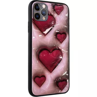 TPU+PC чохол Prisma Plushie для Apple iPhone 12 Pro (6.1") Hearts