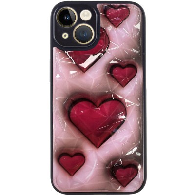 TPU+PC чохол Prisma Plushie для Apple iPhone 13 (6.1") Hearts