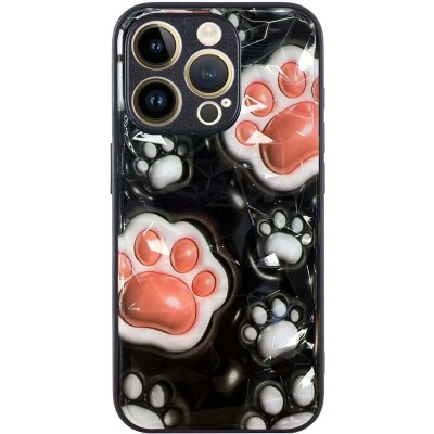 TPU+PC чохол Prisma Plushie для Apple iPhone 13 Pro (6.1") Paws TPU+PC чохол Prisma Plushie для Apple iPhone 13 Pro (6.1") Paws