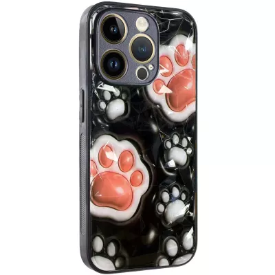 TPU+PC чохол Prisma Plushie для Apple iPhone 13 Pro Max (6.7") Paws