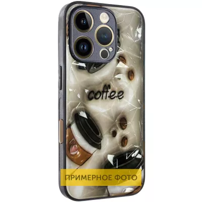 TPU+PC чохол Prisma Plushie для Apple iPhone 16 (6.1") Coffee