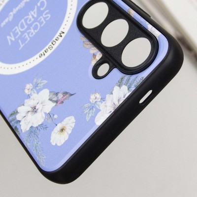 TPU+PC чохол Secret Garden with MagFit для Samsung Galaxy S24 FE Lilac