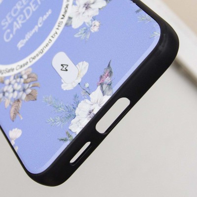 TPU+PC чохол Secret Garden with MagFit для Samsung Galaxy S24 FE Lilac