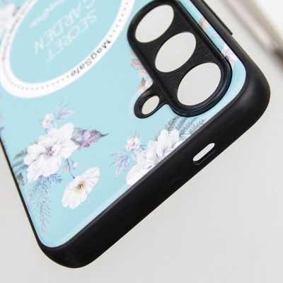 TPU+PC чохол Secret Garden with MagFit для Samsung Galaxy S24 Mint