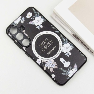 TPU+PC чохол Secret Garden with MagFit для Samsung Galaxy S24+ Black