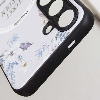 TPU+PC чохол Secret Garden with MagFit для Samsung Galaxy S24+ White