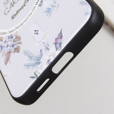 TPU+PC чохол Secret Garden with MagFit для Samsung Galaxy S24+ White