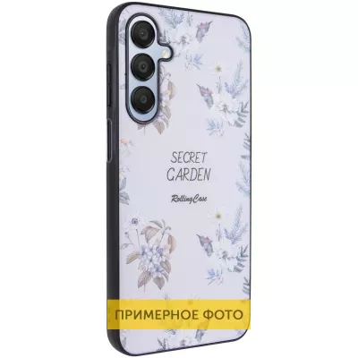 TPU+PC чохол Secret Garden для Samsung Galaxy A06 White