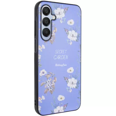 TPU+PC чохол Secret Garden для Samsung Galaxy A15 4G/5G Lilac