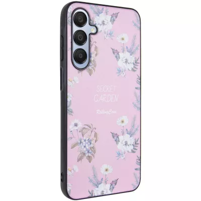 TPU+PC чохол Secret Garden для Samsung Galaxy A15 4G/5G Pink