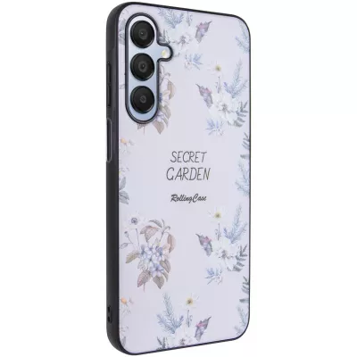 TPU+PC чохол Secret Garden для Samsung Galaxy A15 4G/5G White