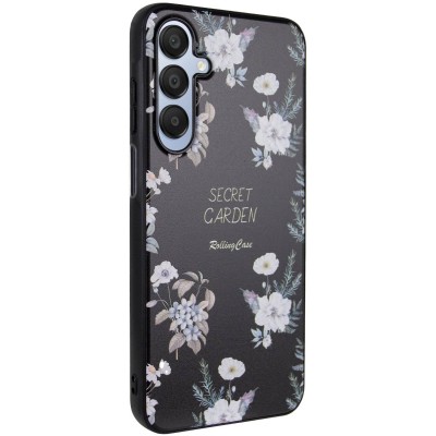 TPU+PC чохол Secret Garden для Samsung Galaxy A16 4G/5G Black TPU+PC чохол Secret Garden для Samsung Galaxy A16 4G/5G Black