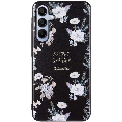 TPU+PC чохол Secret Garden для Samsung Galaxy A16 4G/5G Black TPU+PC чохол Secret Garden для Samsung Galaxy A16 4G/5G Black