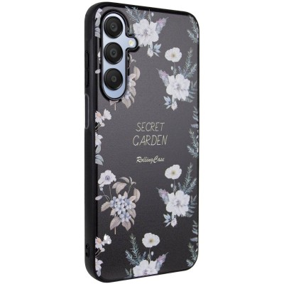 TPU+PC чохол Secret Garden для Samsung Galaxy A25 5G Black TPU+PC чохол Secret Garden для Samsung Galaxy A25 5G Black