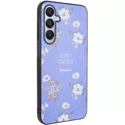 TPU+PC чохол Secret Garden для Samsung Galaxy A25 5G Lilac