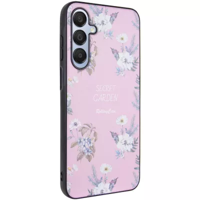 TPU+PC чохол Secret Garden для Samsung Galaxy A25 5G Pink