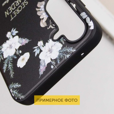 TPU+PC чохол Secret Garden для Xiaomi Redmi 14C / Poco C75 Black