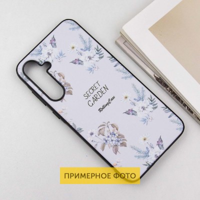 TPU+PC чохол Secret Garden для Xiaomi Redmi 14C / Poco C75 White