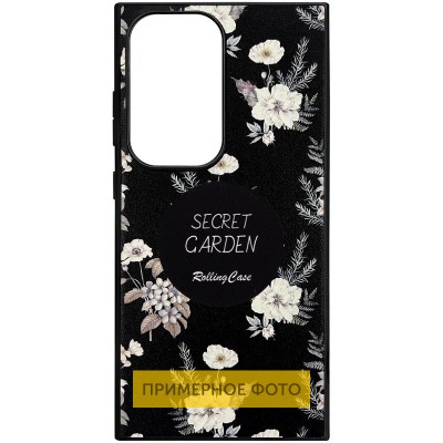 TPU+PC чохол Soft Secret Garden для Samsung Galaxy A35 Black