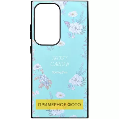 TPU+PC чохол Soft Secret Garden для Xiaomi Redmi Note 14 4G (Int. version) Mint