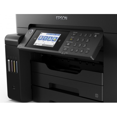 БФП ink color A3 Epson EcoTank L15160 32_32 ppm Fax DADF Duplex USB Ethernet Wi-Fi 4 inks Pigment (C11CH71404) БФП ink color A3 Epson EcoTank L15160 32_32 ppm Fax DADF Duplex USB Ethernet Wi-Fi 4 inks Pigment (C11CH71404)