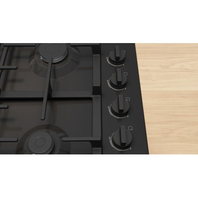 Варильна поверхня Bosch газова, 60см, чавун, WOK,чорний (PBH6C6K90R) Варильна поверхня Bosch газова, 60см, чавун, WOK,чорний (PBH6C6K90R)