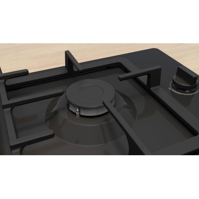 Варильна поверхня Bosch газова, 60см, чавун, WOK,чорний (PBH6C6K90R) Варильна поверхня Bosch газова, 60см, чавун, WOK,чорний (PBH6C6K90R)