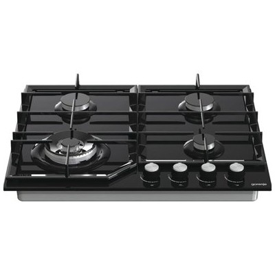 Варильна поверхня Gorenje газова на склі, 60см, чавун, чорний (GTW641KB) Варильна поверхня Gorenje газова на склі, 60см, чавун, чорний (GTW641KB)