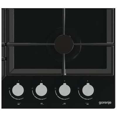 Варильна поверхня Gorenje газова на склі, 60см, чавун, чорний (GTW641KB) Варильна поверхня Gorenje газова на склі, 60см, чавун, чорний (GTW641KB)