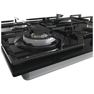 Варильна поверхня Gorenje газова на склі, 60см, чавун, чорний (GTW641KB) Варильна поверхня Gorenje газова на склі, 60см, чавун, чорний (GTW641KB)