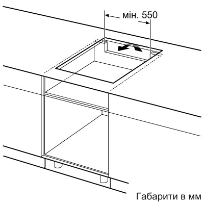 Варильна поверхня Siemens індукційна, 60см, розширена зона, чорний (EH65KHFB1E)