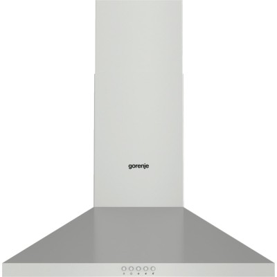 Витяжка Gorenje купольна, 60см, 450м3ч, нерж (WHC629E4X)