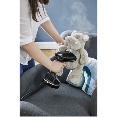 Відпарювач Tefal компактний Access Steam Force, 2000Вт, 200мл, постійна пара - 30гр, керам. підошва, чорно-сірий (DT8270E1)