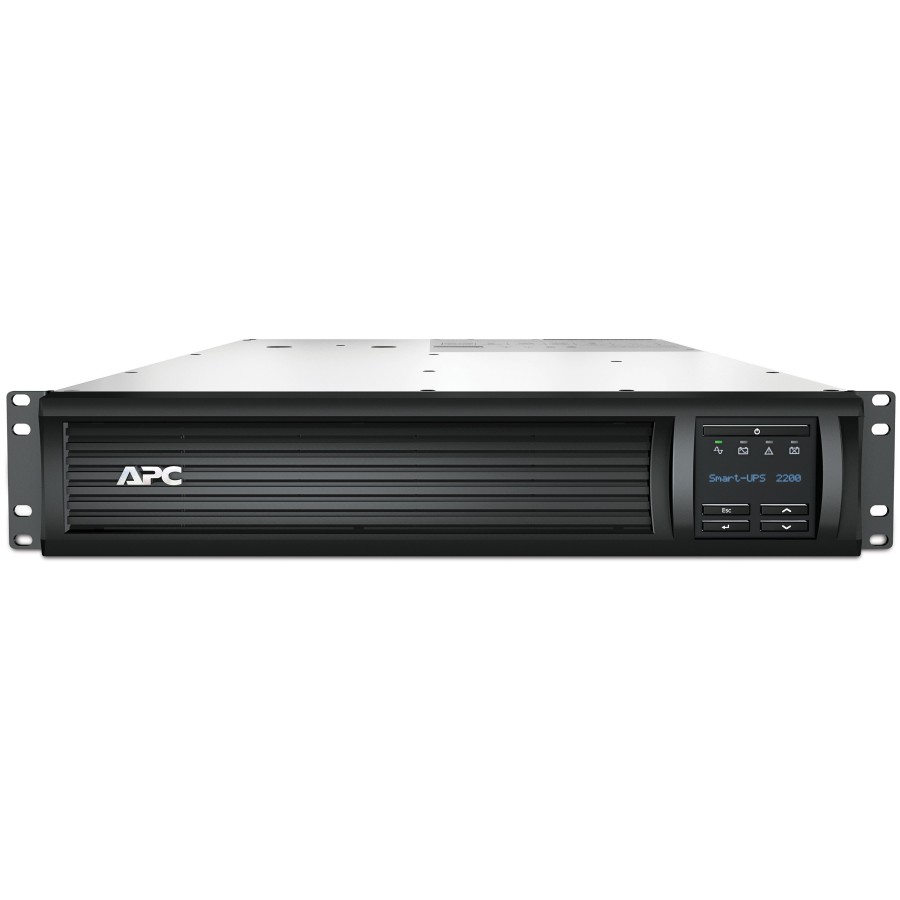 Джерело безперебійного живлення APC Smart-UPS 2200VA/1980W, RM 2U, LCD, USB, SmartConnect, 8xC13, 2xC19 (SMT2200RMI2UC) Джерело безперебійного живлення APC Smart-UPS 2200VA/1980W, RM 2U, LCD, USB, SmartConnect, 8xC13, 2xC19 (SMT2200RMI2UC)
